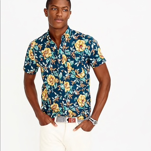 j crew hawaiian shirt